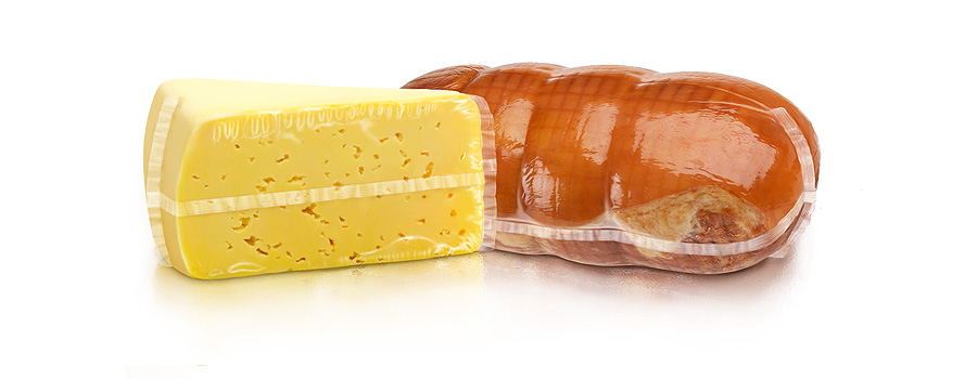 GreenPak shrink barrier bag loader cheese and meat